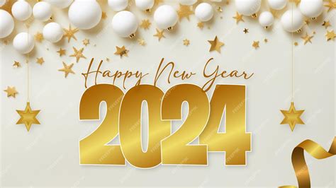 Happy New Year 2024 Background Photos and Images .